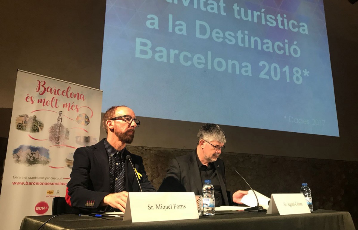 Presentació de l'estudi del turisme a la demarcació de Barcelona