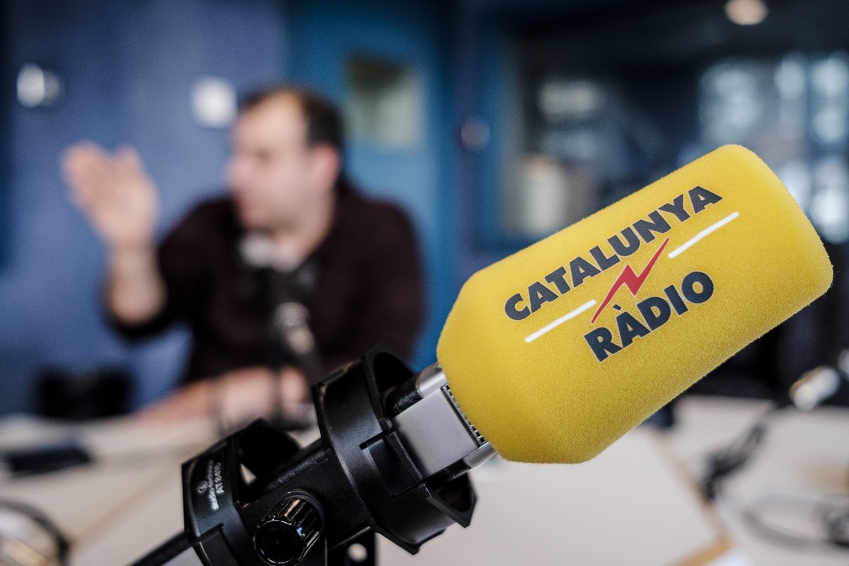 Un micròfon de Catalunya Ràdio