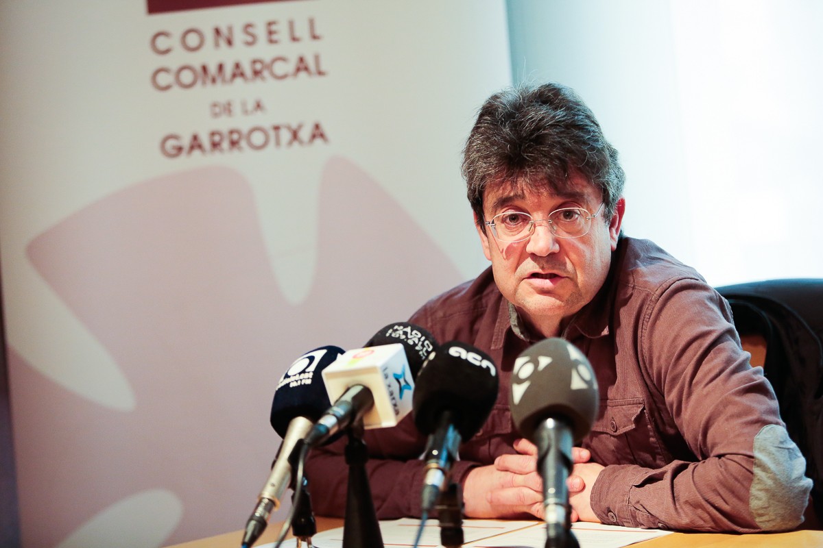 Francesc Canalias, director del Consorci de Medi Ambient i Salut Pública de la Garrotxa (SIGMA).
