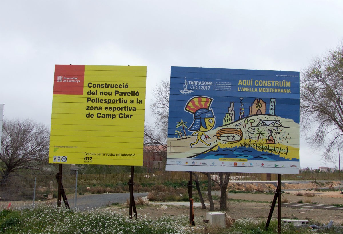Les obres continuen a l'Anella Mediterrània