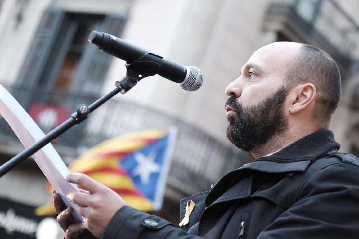 Marcel Mauri és el vicepresident d'Òmnium Cultural