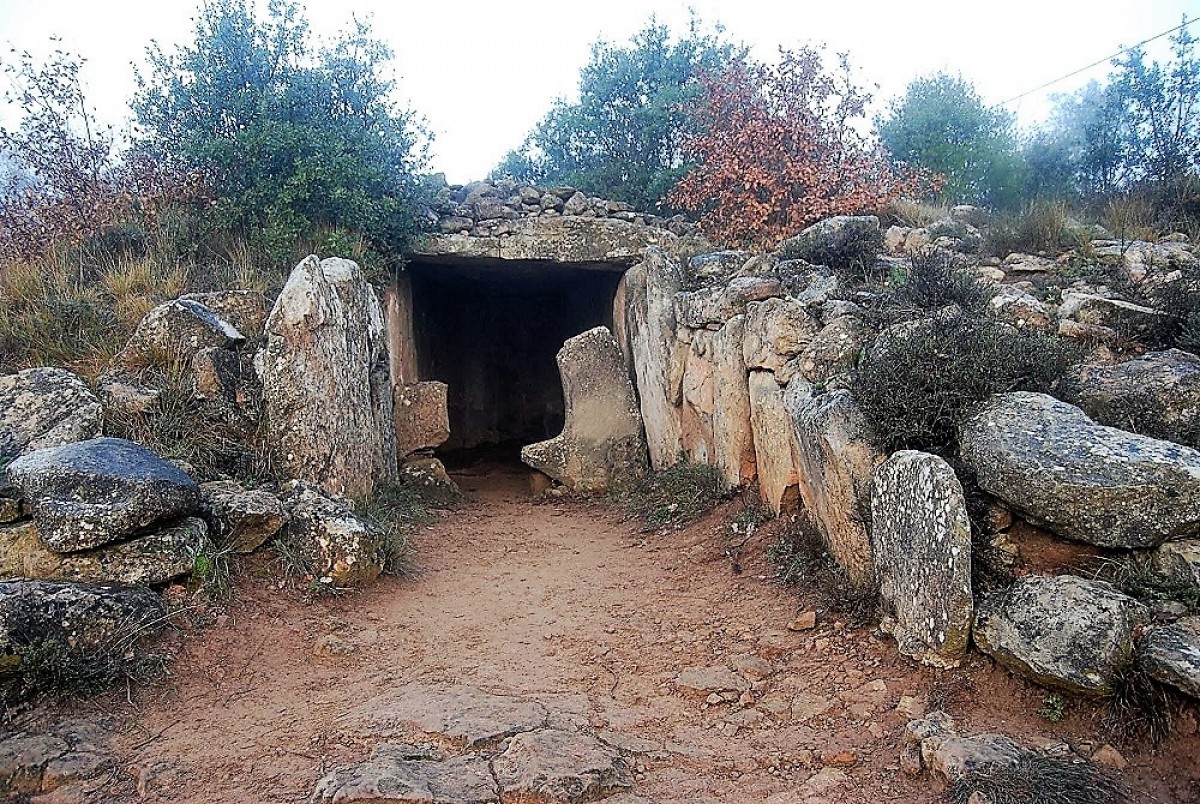 La nova delimitació municipal no deixa cap dubte sobre la ubicació del dolmen de Llanera a Torà - Torà Foto: Ramon Sunyer