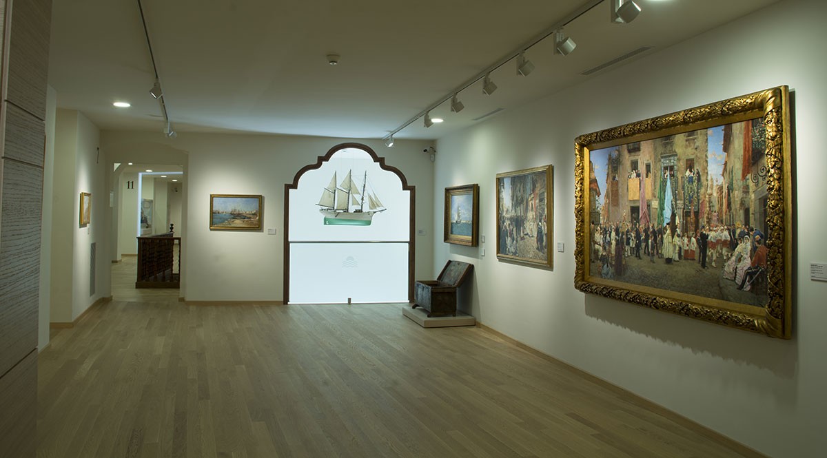 Interior del Museu de Maricel