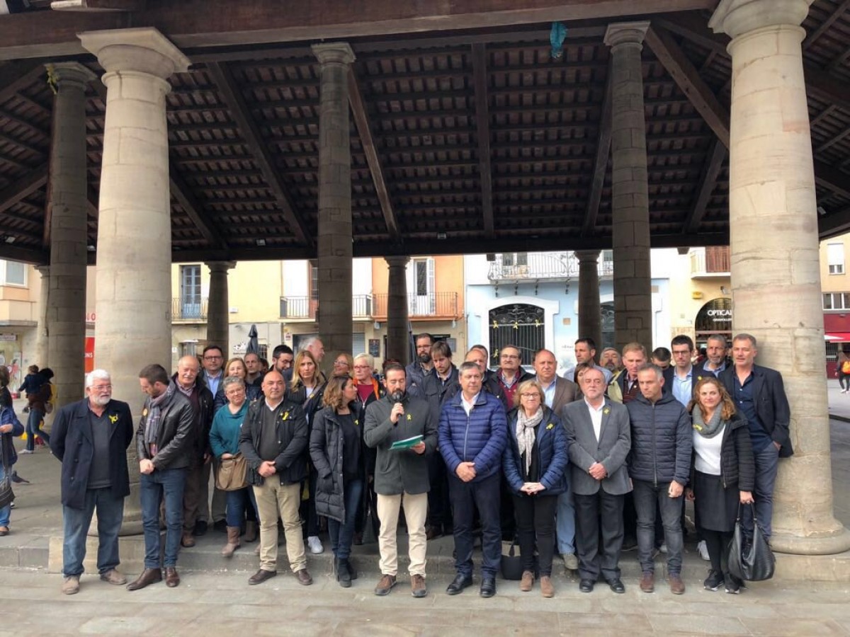 Alcaldes i alcaldesses del Baix Montseny i del Vallès Oriental han signat a Granollers l'adhesió a un  front comú