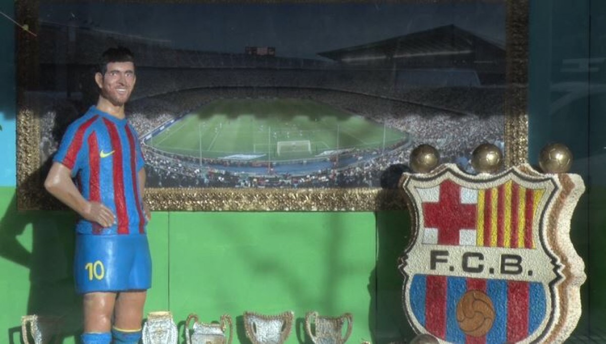 Imatge de la figura de Leo Messi