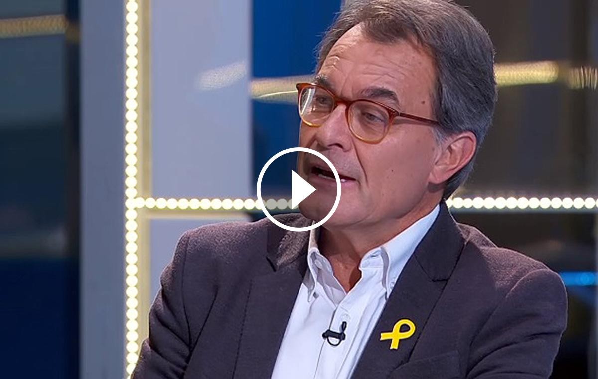 L'expresident de la Generalitat Artur Mas al «FAQS» de TV3