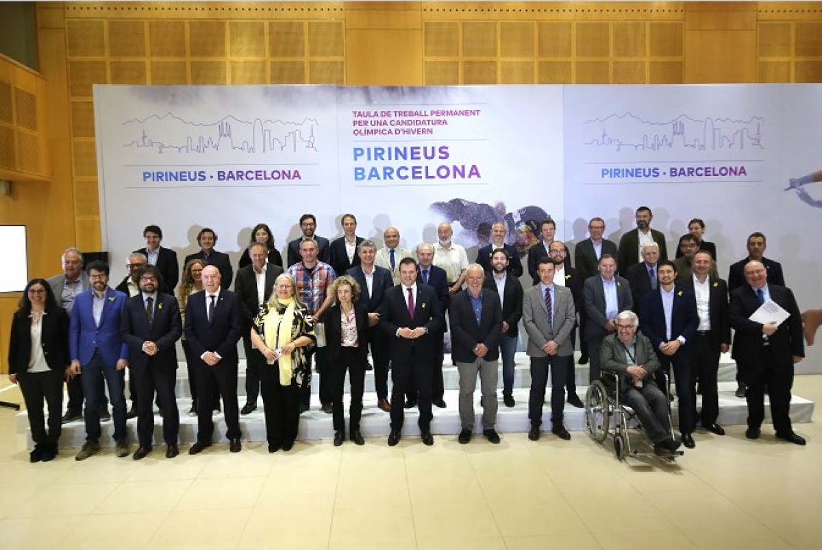 Taula Permanent de Treball per a una candidatura per als Jocs d'Hivern 2030.