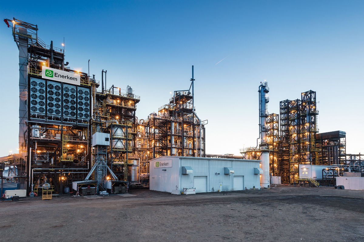 La planta de transformació de residus en biocombustibles que l'empresa Enerkem té al Canadà