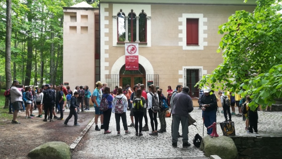Jornada de voluntaria per recollir deixalles a Santa Fe del Montseny