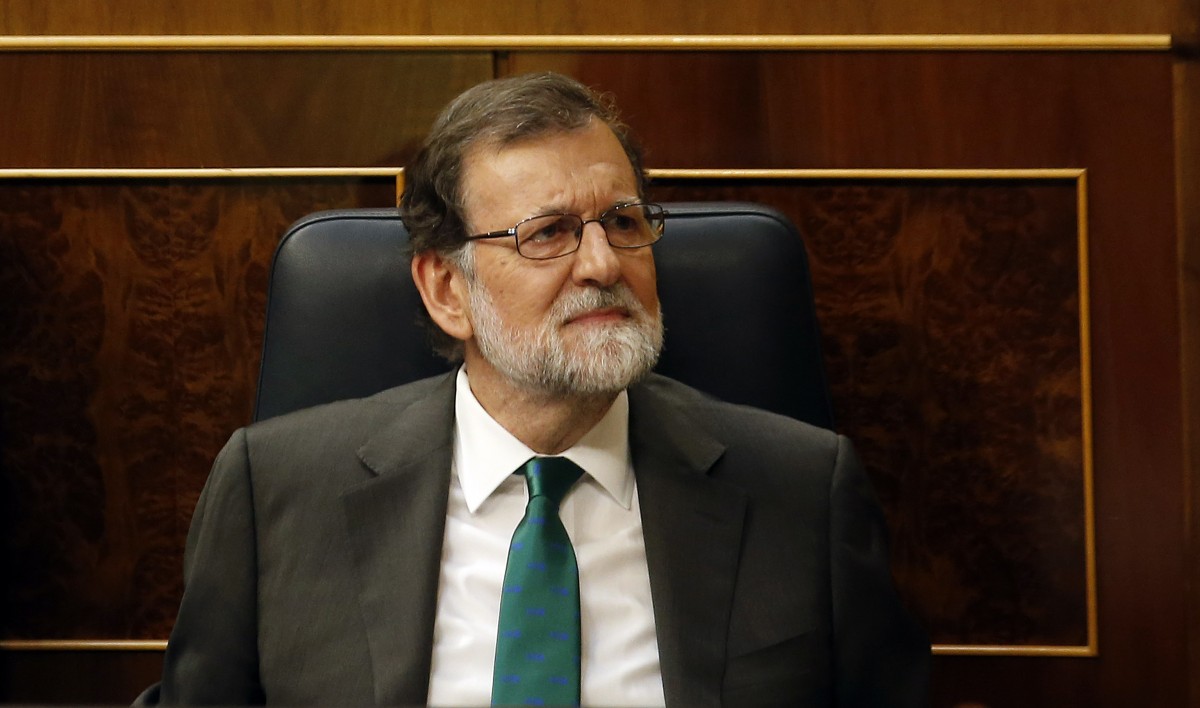 Mariano Rajoy, en una imatge d'arxiu al Congrés