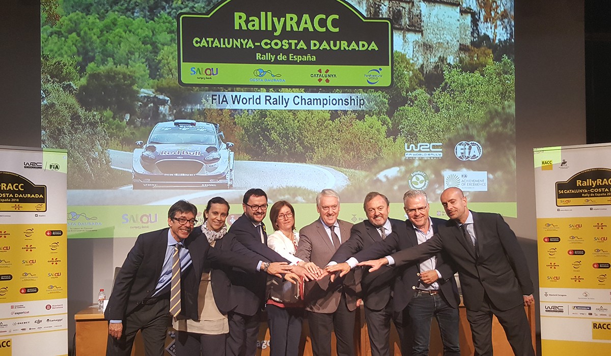 Presentació del RallyRACC Catalunya-Costa Daurada 2018