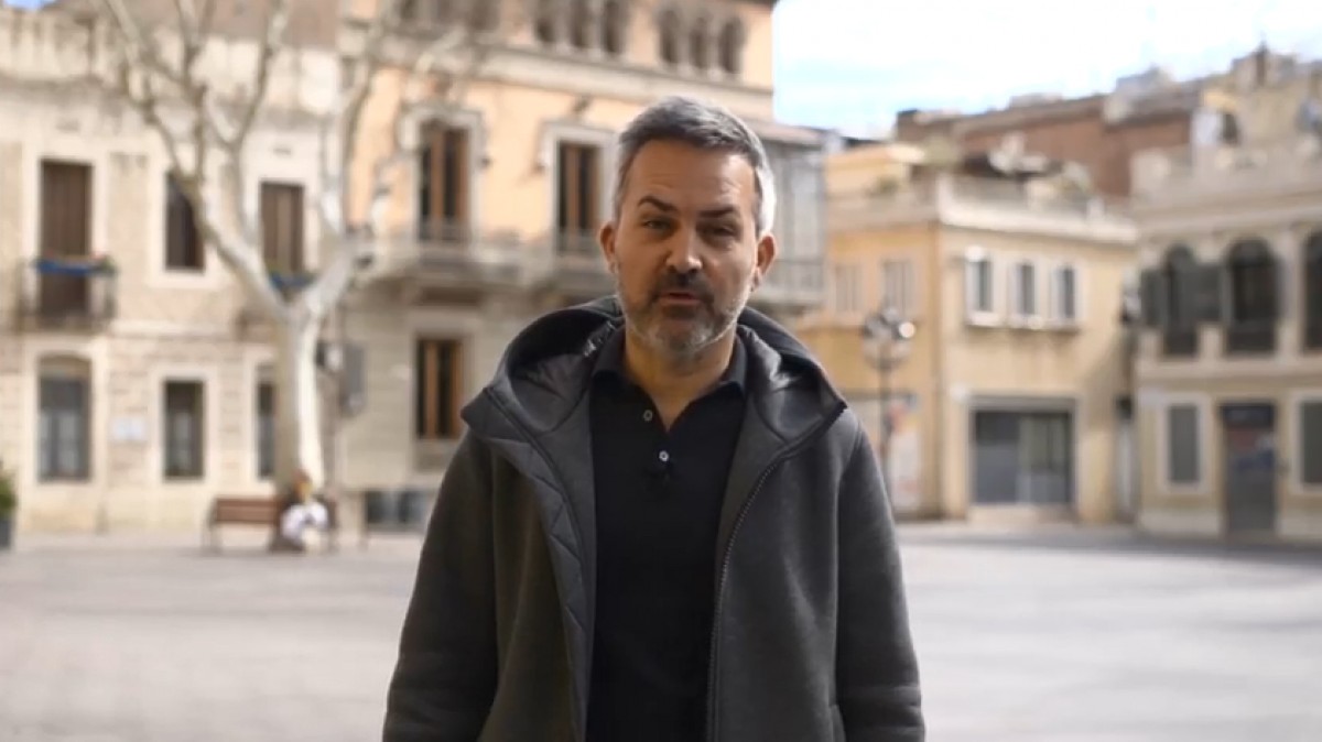 Víctor Font, en el vídeo promocional de la seva candidatura