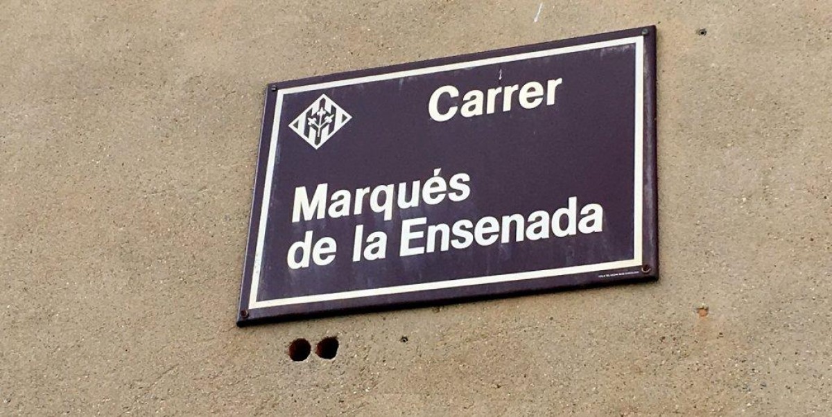 Imatge de la placa Marqués de l'Ensenada