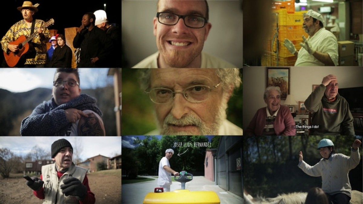 Alguns dels fotogrames del documental «Utopia iogurt}, que s'estrena a Olot dimarts que ve.