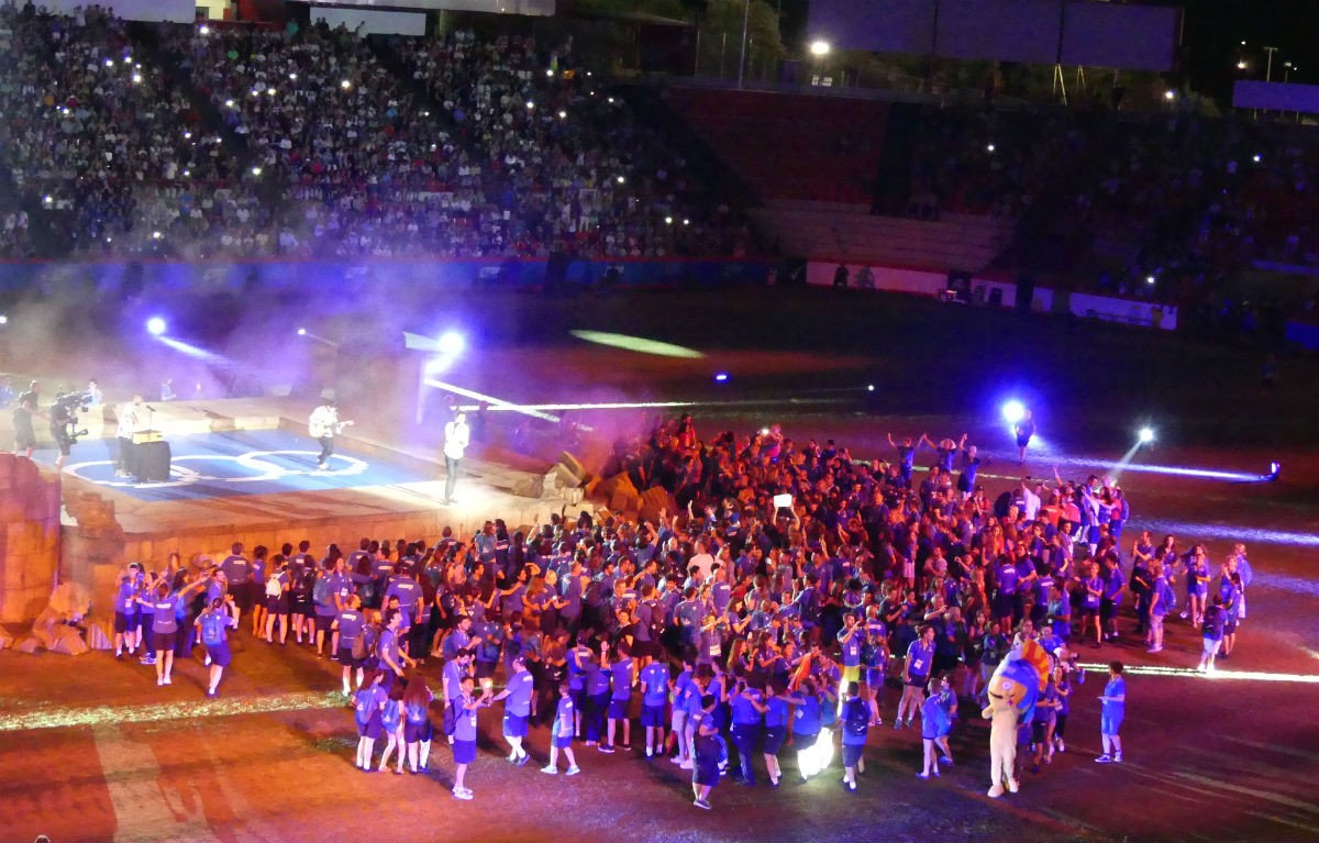 Cerimònia de cloenda dels Jocs Mediterranis 