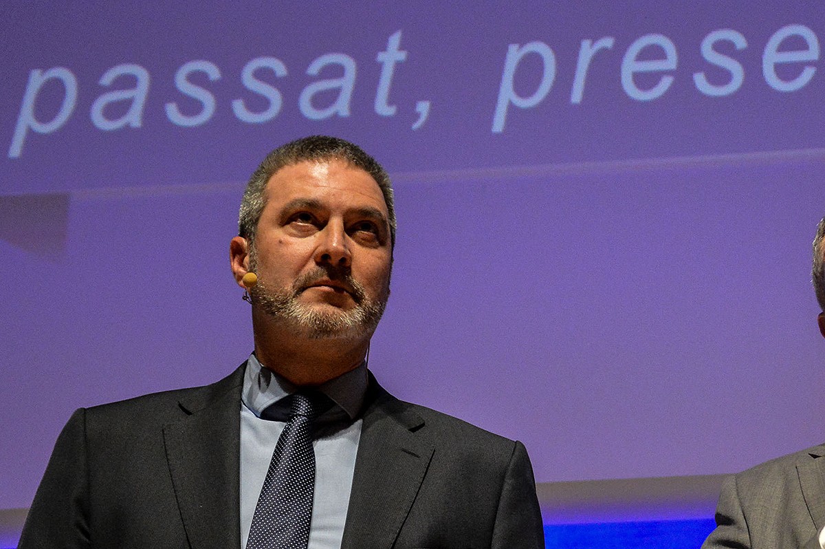 Josep Ramon Bosch, en un acte de SCC de 2014