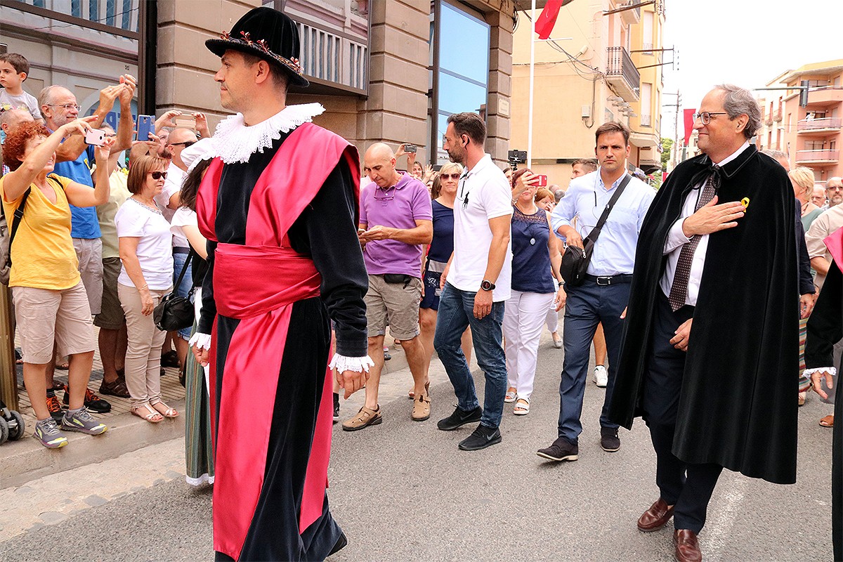 Quim Torra, a la Festa del Renaixement de Tortosa
