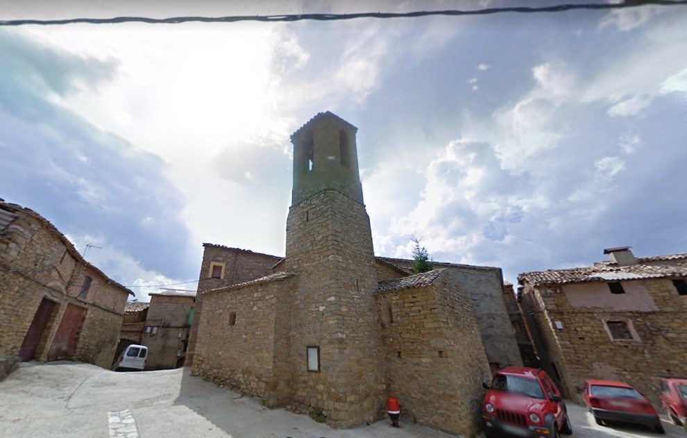 L'església de Sant Serni, a Gavet de la Conca