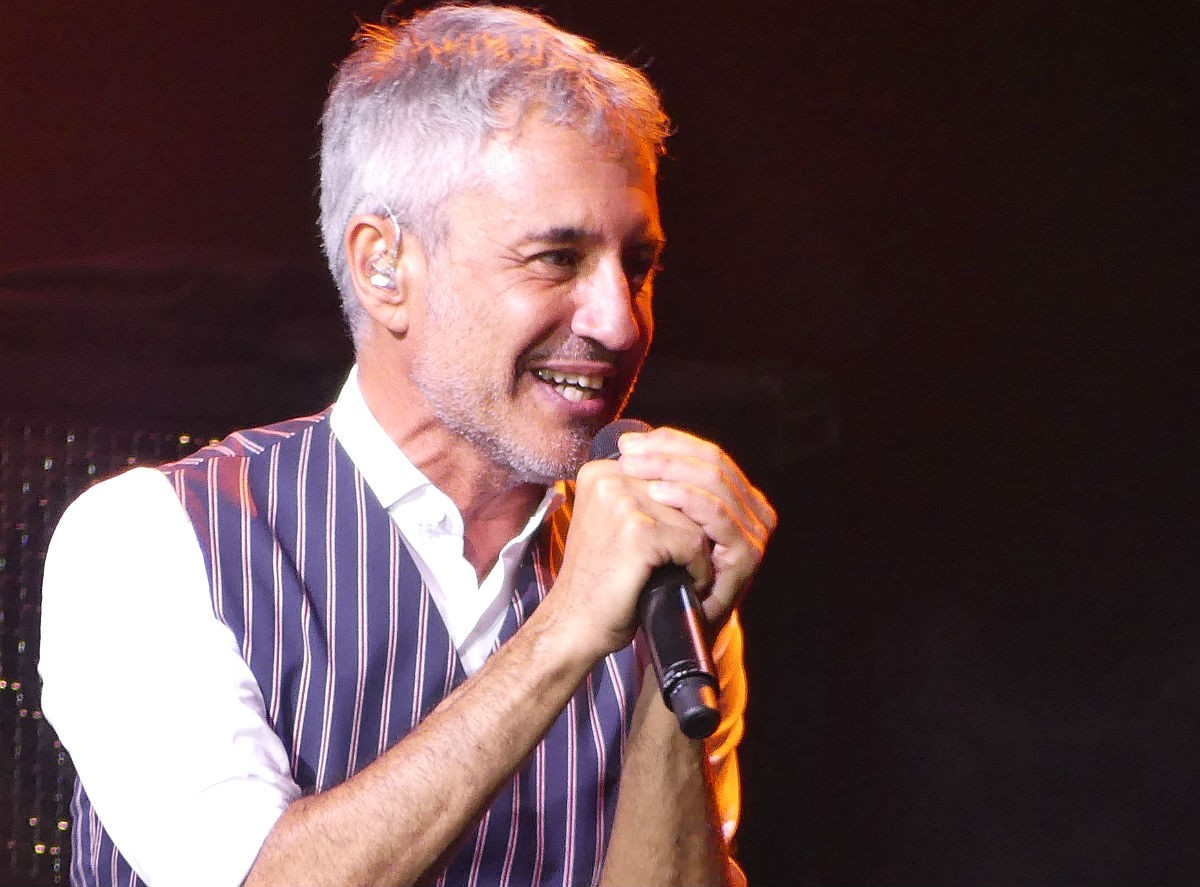 Sergio Dalma, durant un concert