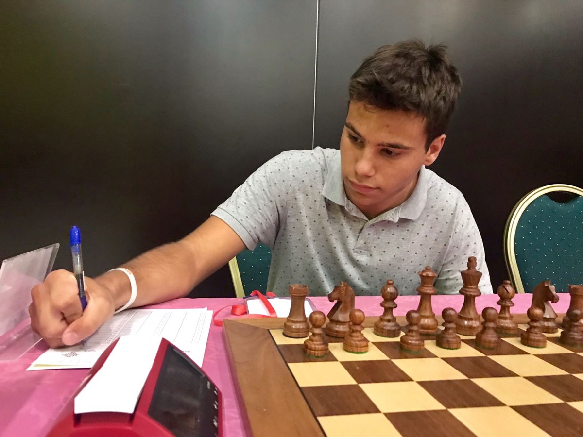 Gerard Ayats, campió estatal d'Escacs sub18