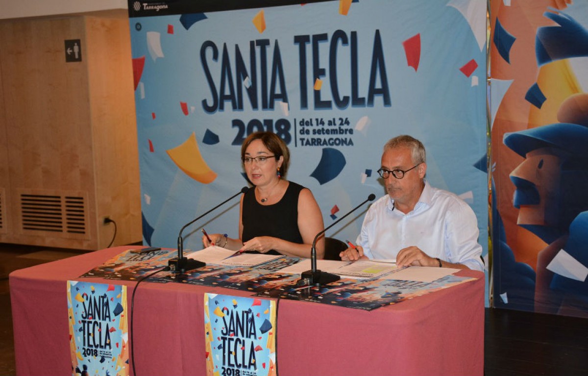 Presentació dels actes de Santa Tecla 2018