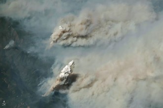Vés a: La increïble foto de la NASA que mostra l'abast dels incendis a Califòrnia