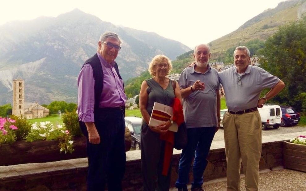 Carmena a la Vall de Boí acompanyada de l’alcalde