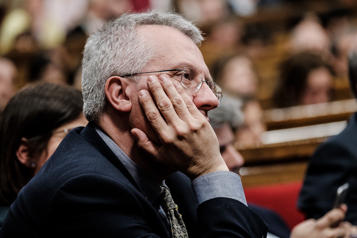 Josep Maria Forné, en una imatge al Parlament