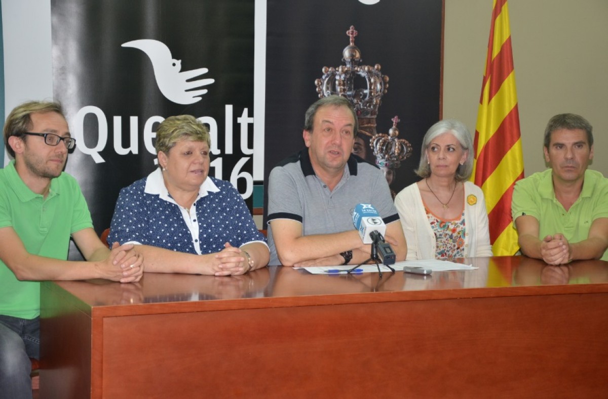 Presentació dels comptes de la comissió organitzadora del centenari de Queralt.