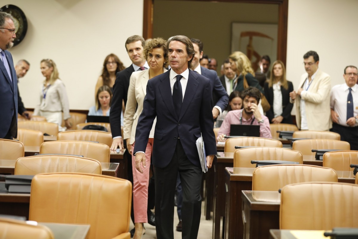 José María Aznar, al Congés dels Diputats
