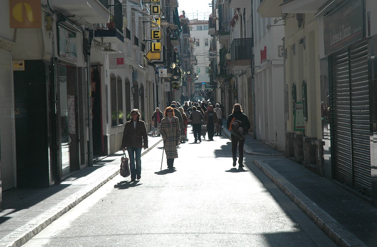 Imatge del carrer Sant Francesc