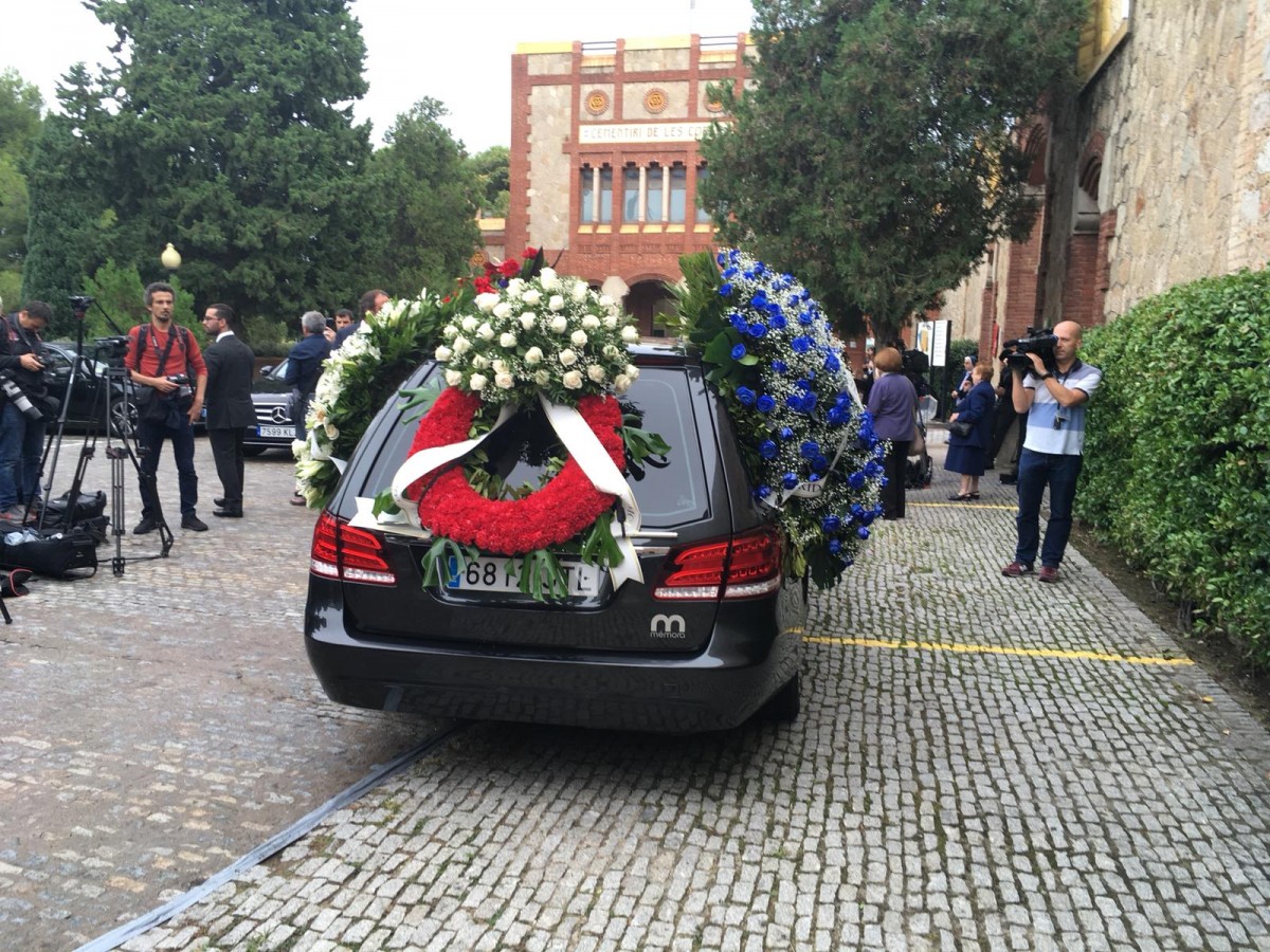 El cotxe amb el cos de Montserrat Caballé
