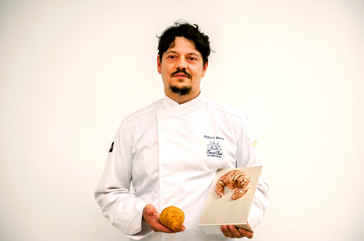 El pastisser Albert Roca amb el millor croissant