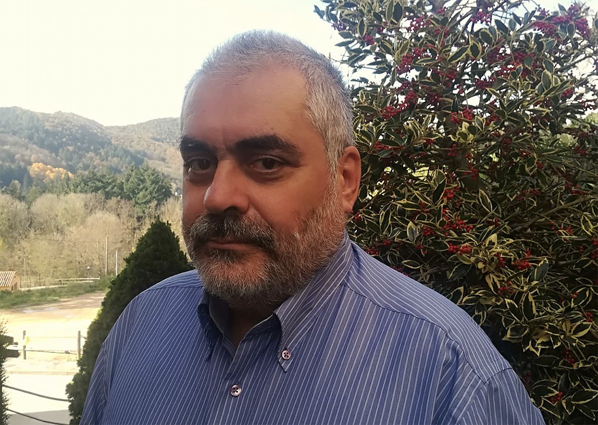 Joan Manel Claveria, actual alcalde del municipi, apareixia com a candidat de JxCat