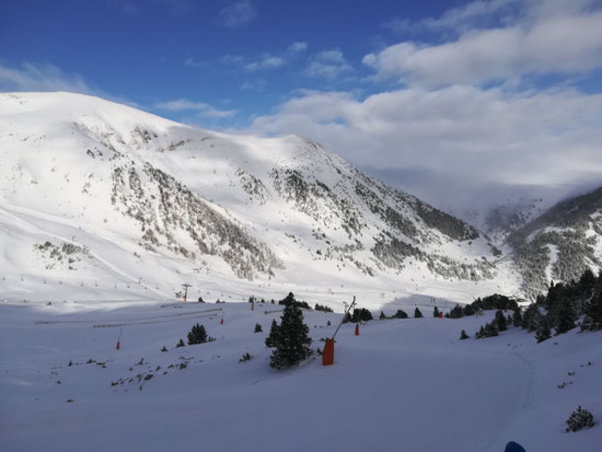 L'estació d'esquí de Vallter 2000