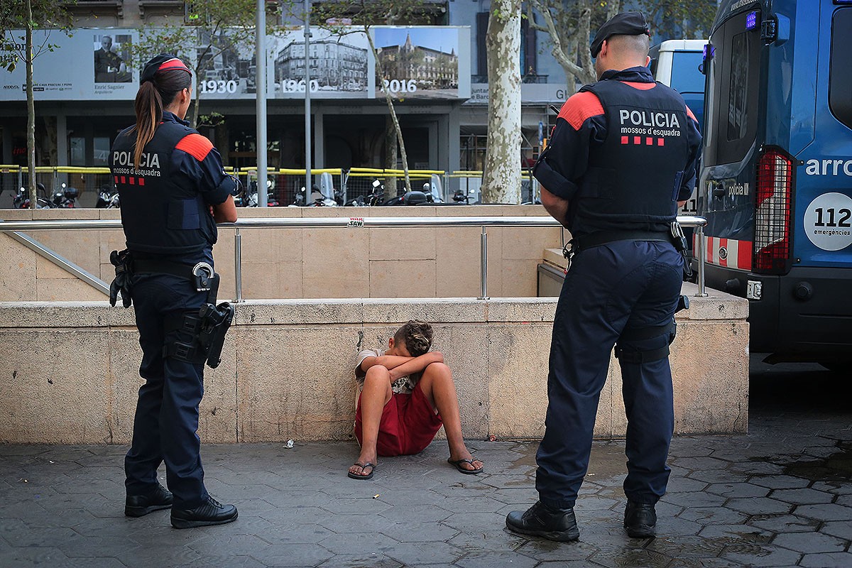 Els mossos troben un menor al centre de Barcelona després d'arribar per Murcia i València, el passat agost