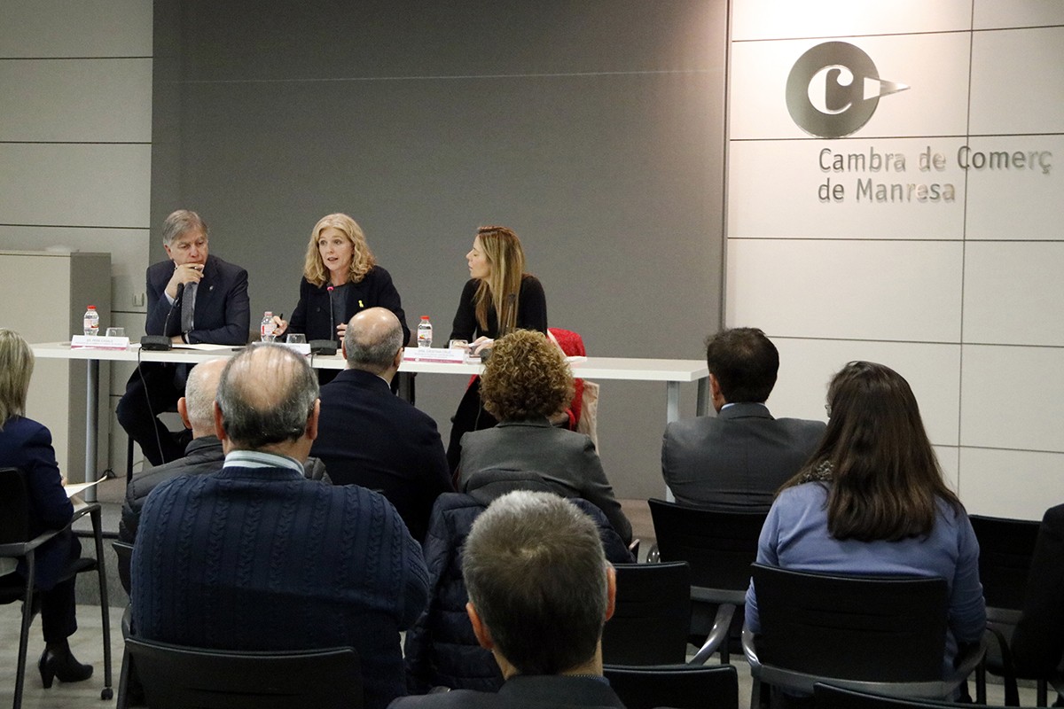 Jornades sobre indústria a Catalunya a la Cambra de Comerç de Manresa, aquest dimecres al matí