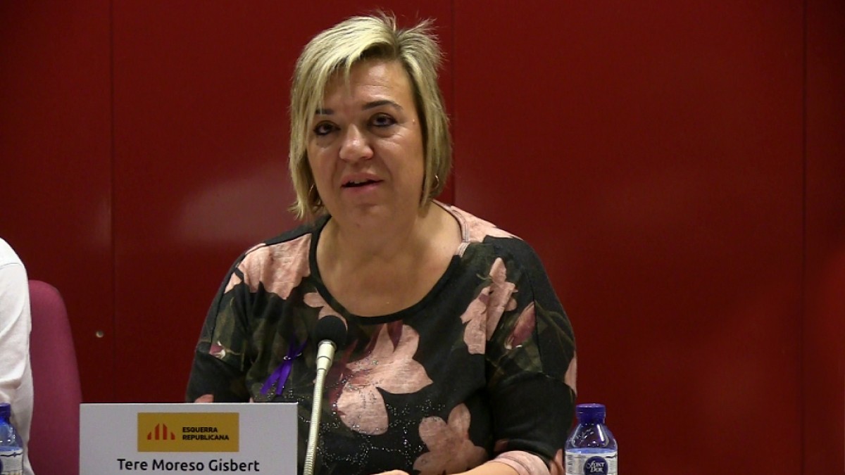 Tere Moreso, regidora d'Hisenda de l'Ajuntament de Roquetes.