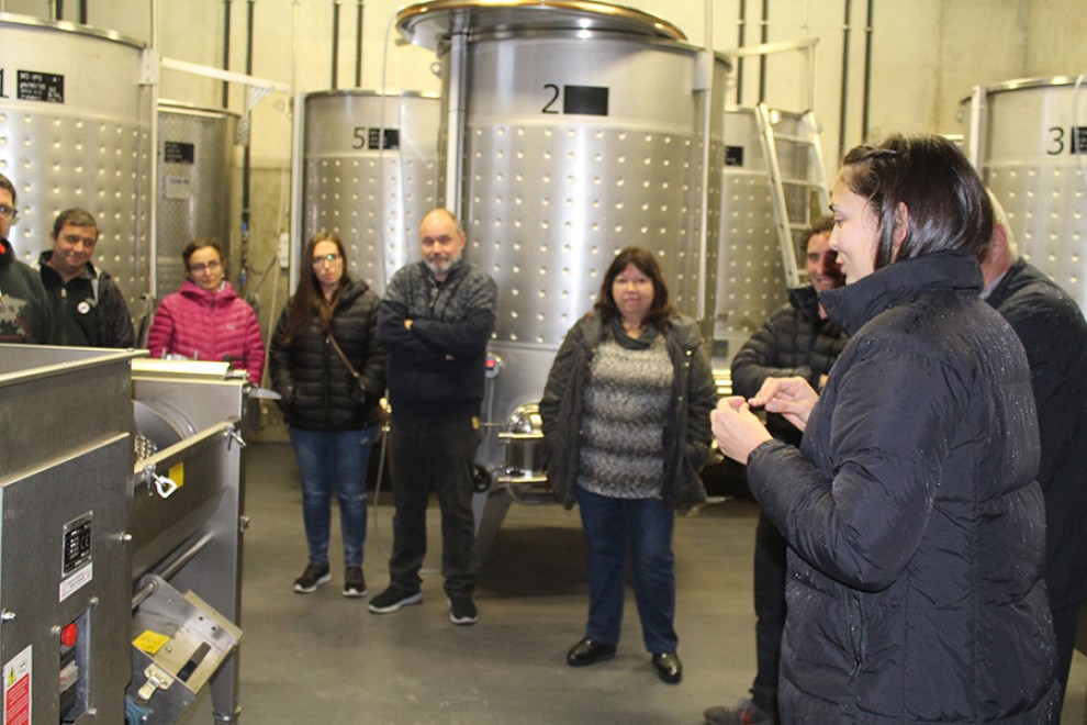 Primera activitat del seminaris centrats en el vi del Pallars