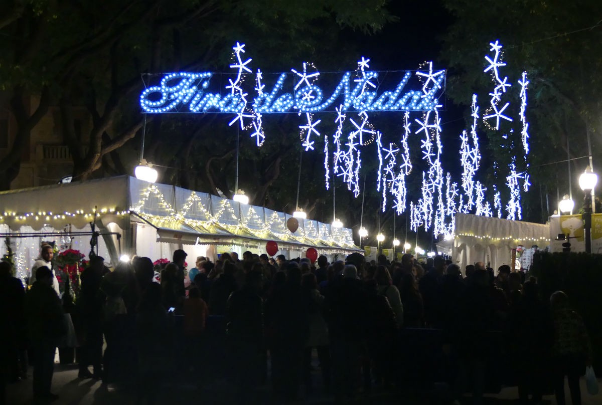 Imatge d'arxiu de la fira de Nadal a Tarragona