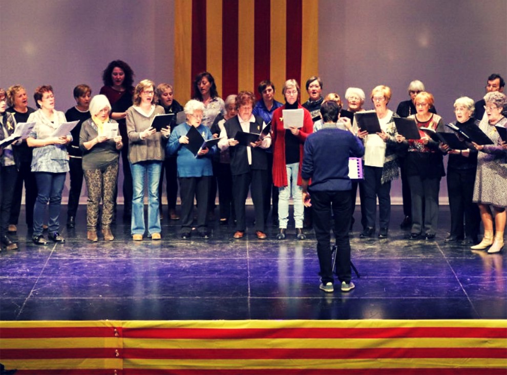 L'acte es fa possible amb la participació de les dues corals del Pallars