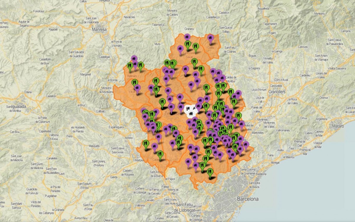 Mapa de recursos per a combatre la pobres al Vallès Occidental