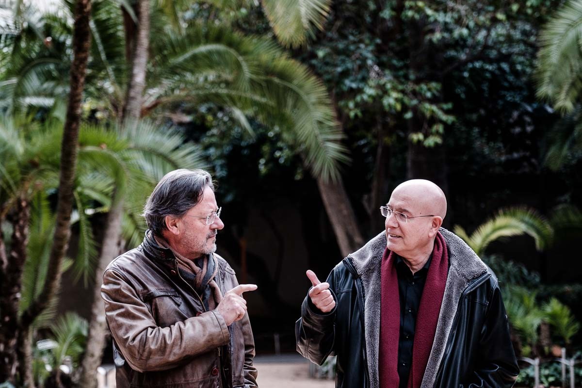 Enric Marín i Joan Manuel Tresserras.