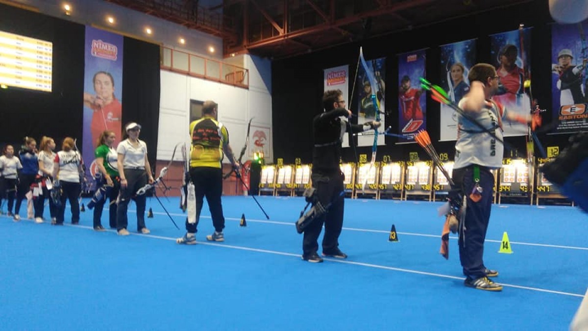 Quatre arquers rubinencs participen al Nimes Archery Tournament