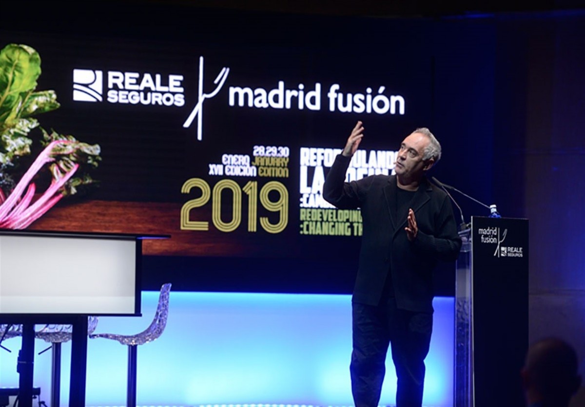 Ferran Adrià, al Madrid Fusión