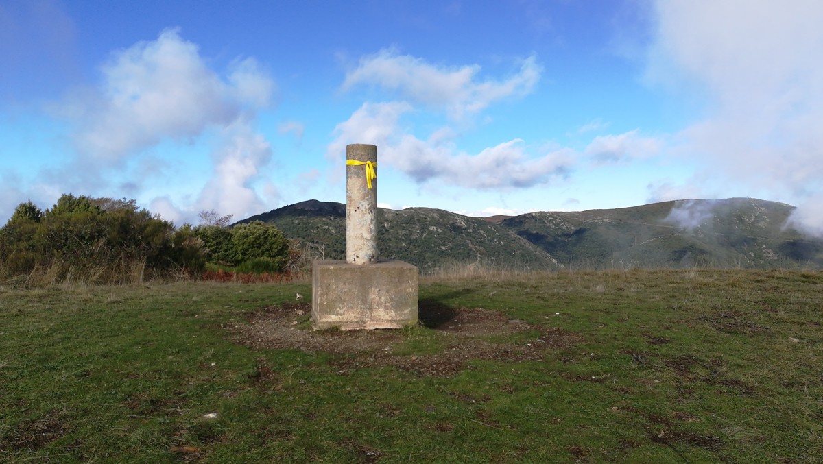 Cim Samont a 1.272m, el punt més alt del Trail Vilamajor