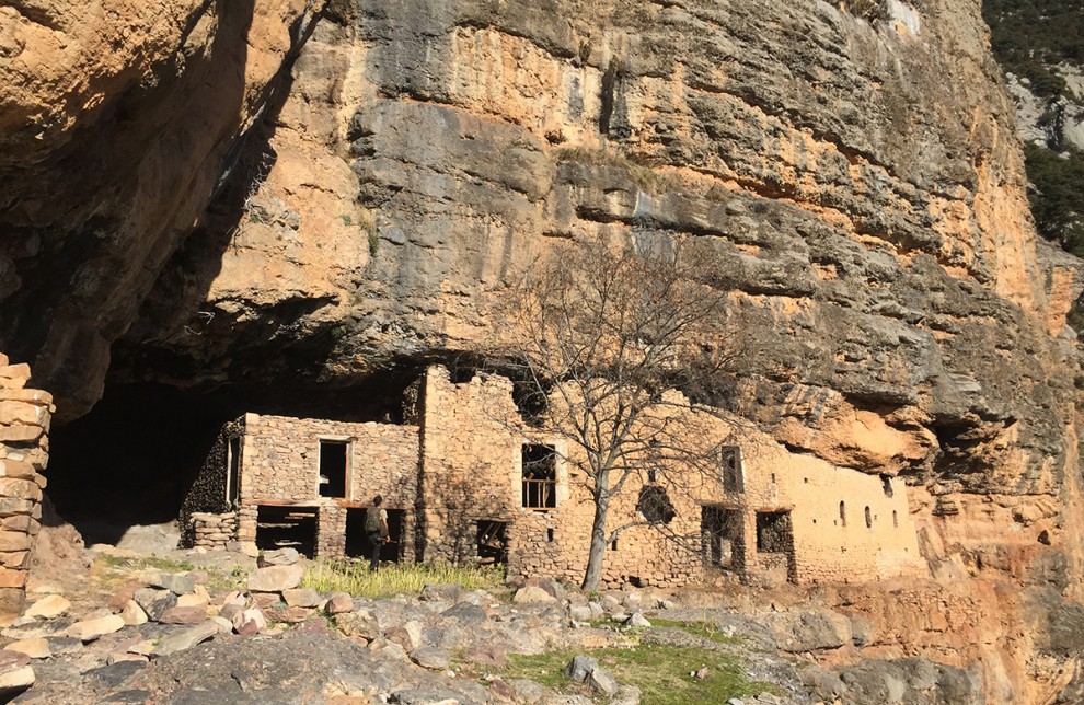 Cova de l'Espluga, a la Reserva de Boumort