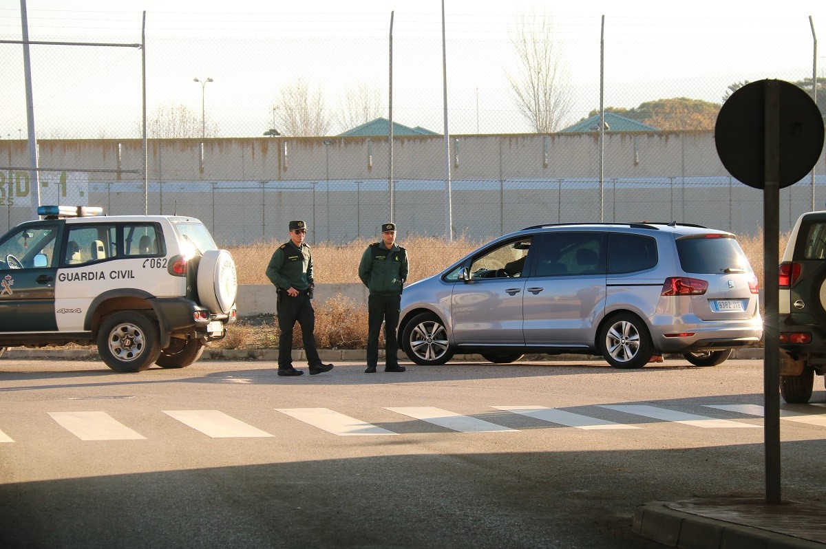 El cotxe de Roger Torrent, a la presó d'Alcalá Meco