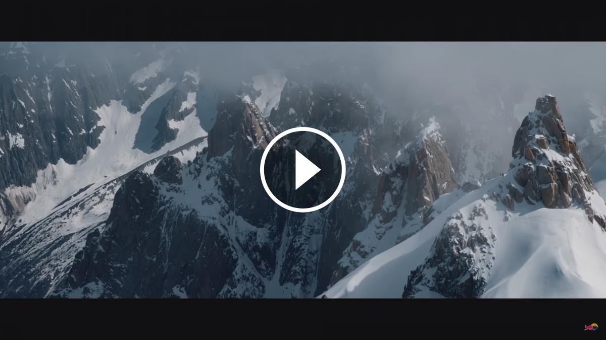 Imatges aèries del Massís del Mont Blanc en el film de Victor de Le Rue