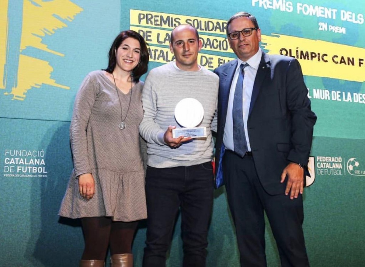 L'Olímpic Can Fatjó, segon premi al foment dels valors de la Fundació FCF